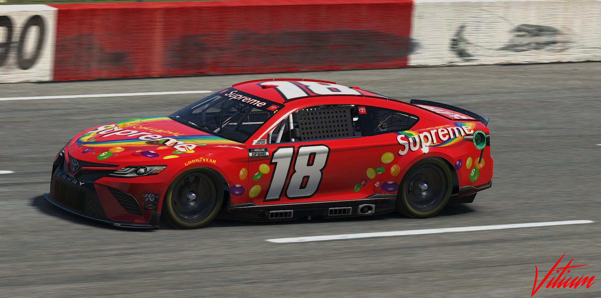 Skittles x Supreme Camry Sim Stamp by Luis G. - Trading Paints