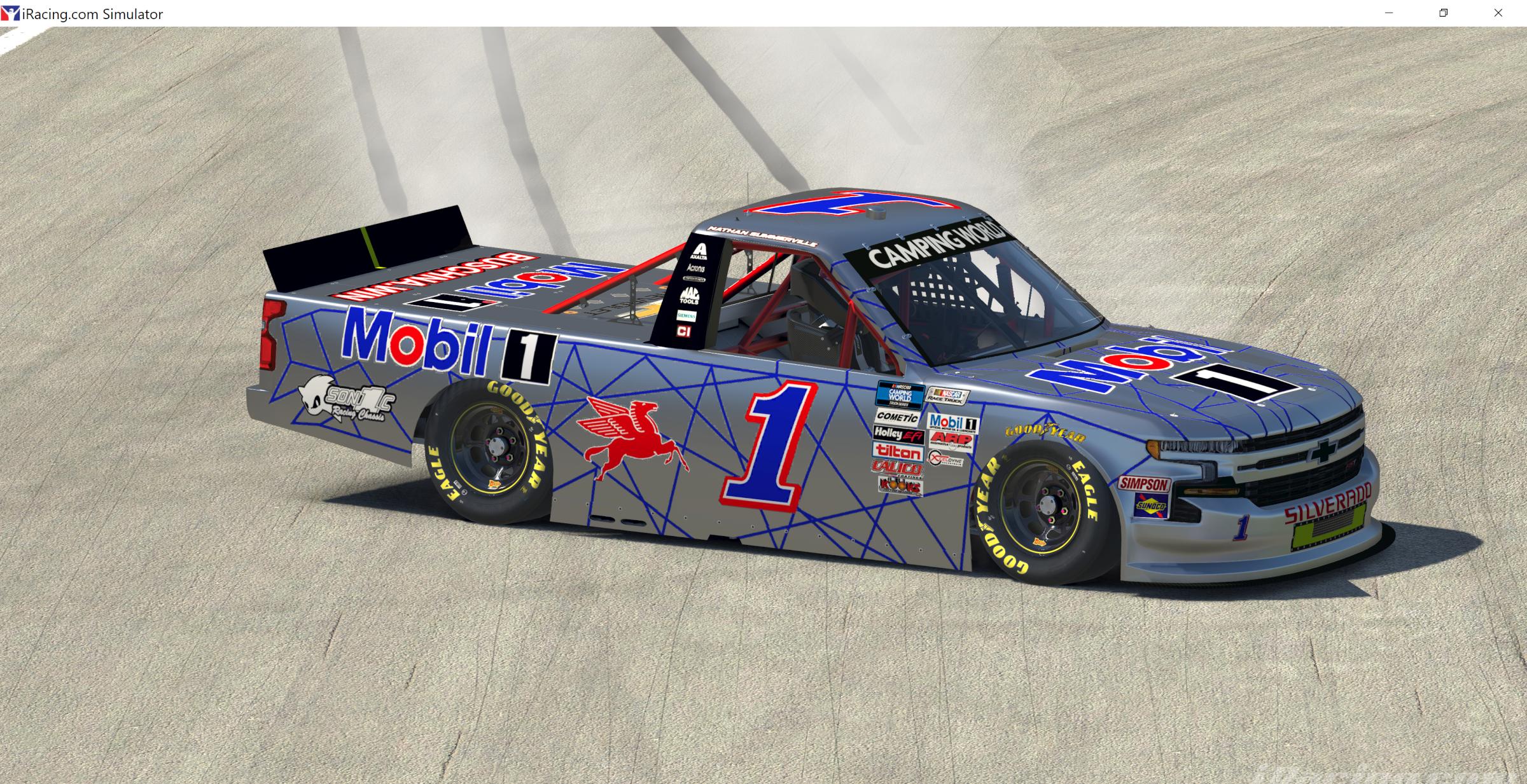 mobil 1 web son1c racing chassis by Nathan C. - Trading Paints