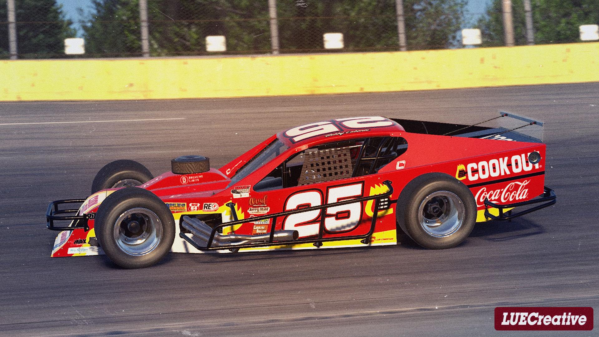 Preview of 2022 Bobby Labonte #25 Cook Out Racing SMART Tour Modified- NO NUMBER by Harris Lue