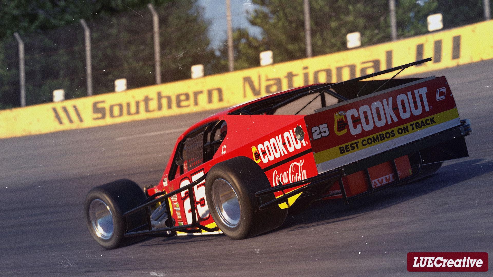 Preview of 2022 Bobby Labonte #25 Cook Out Racing SMART Tour Modified- NO NUMBER by Harris Lue