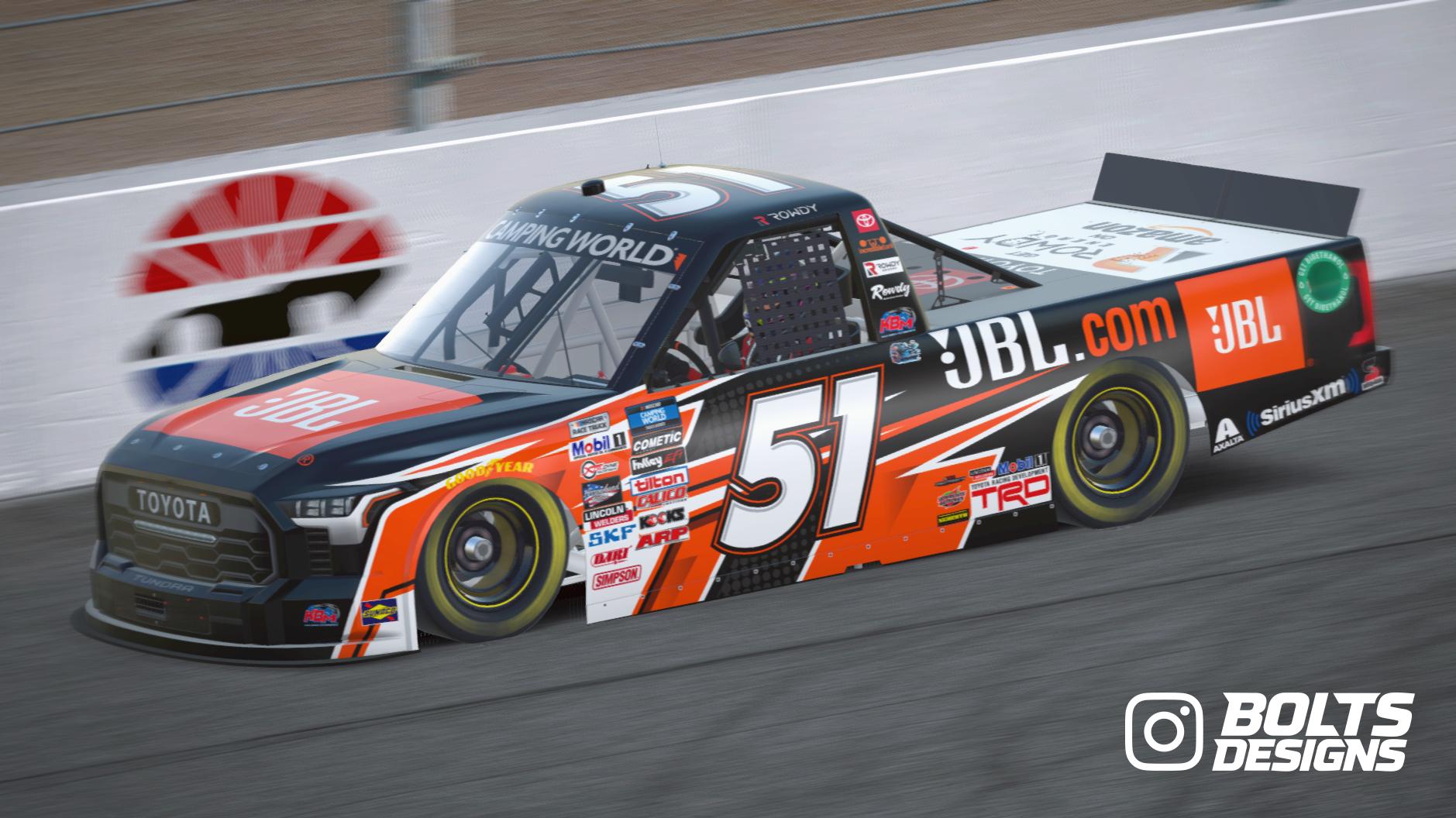 Preview of Kyle Busch 2022 JBL (Numbered) by Roberto Ramirez