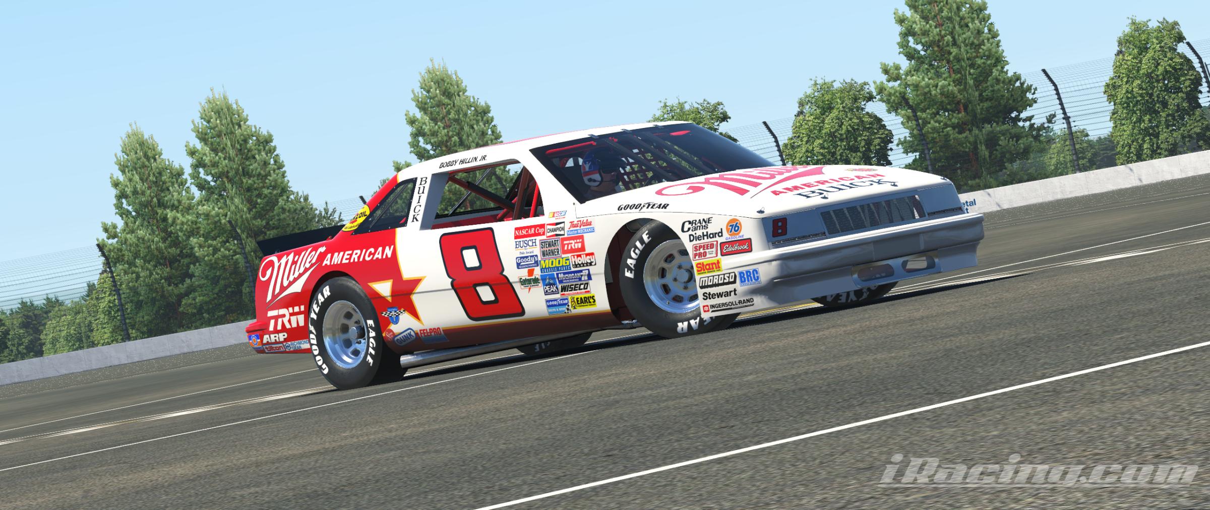 Preview of Bobby Hillin Jr. 1987 Miller American LeSabre (No Number) by Evan Pienta