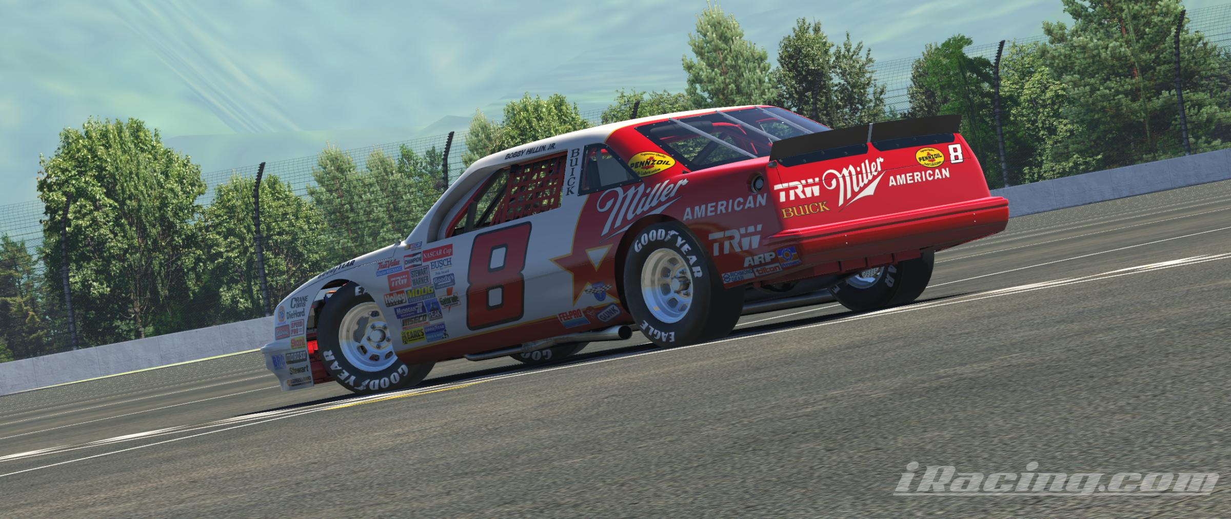 Preview of Bobby Hillin Jr. 1987 Miller American LeSabre (No Number) by Evan Pienta