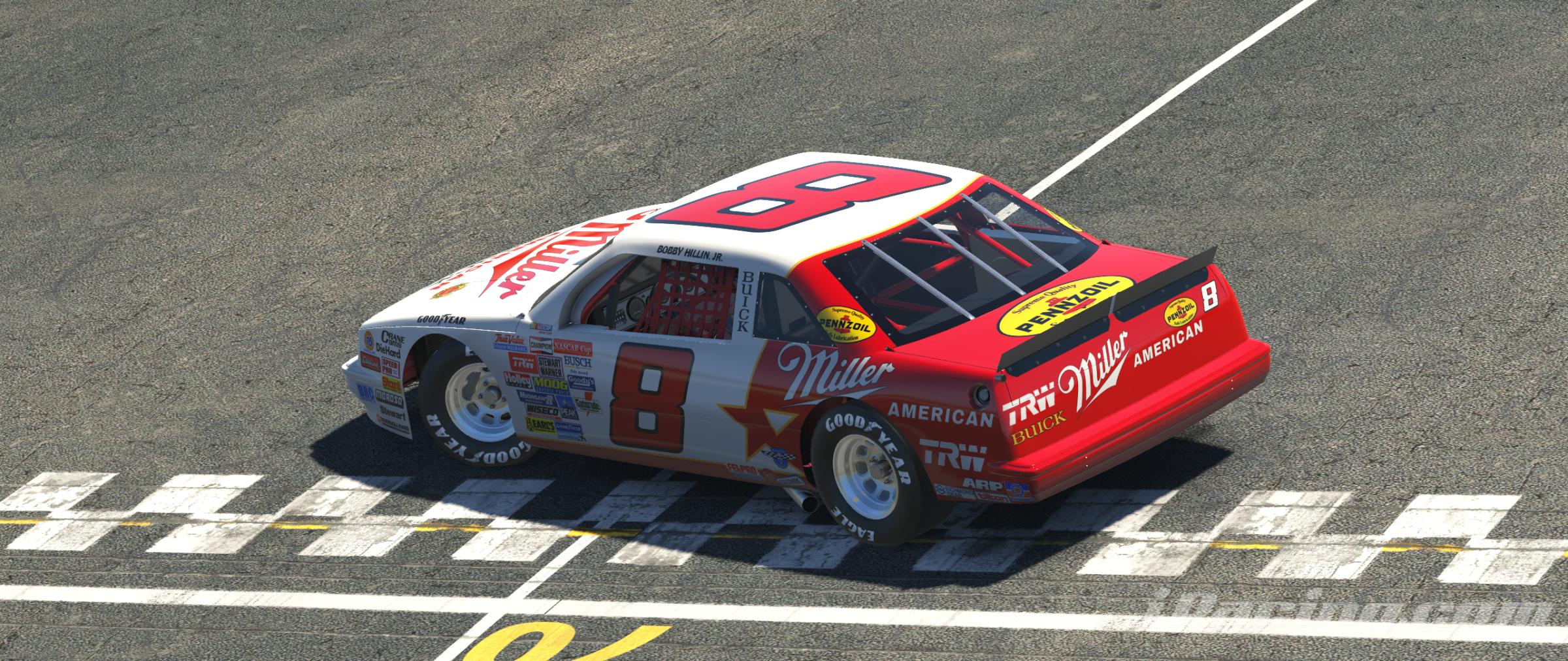Preview of Bobby Hillin Jr. 1987 Miller American LeSabre (No Number) by Evan Pienta