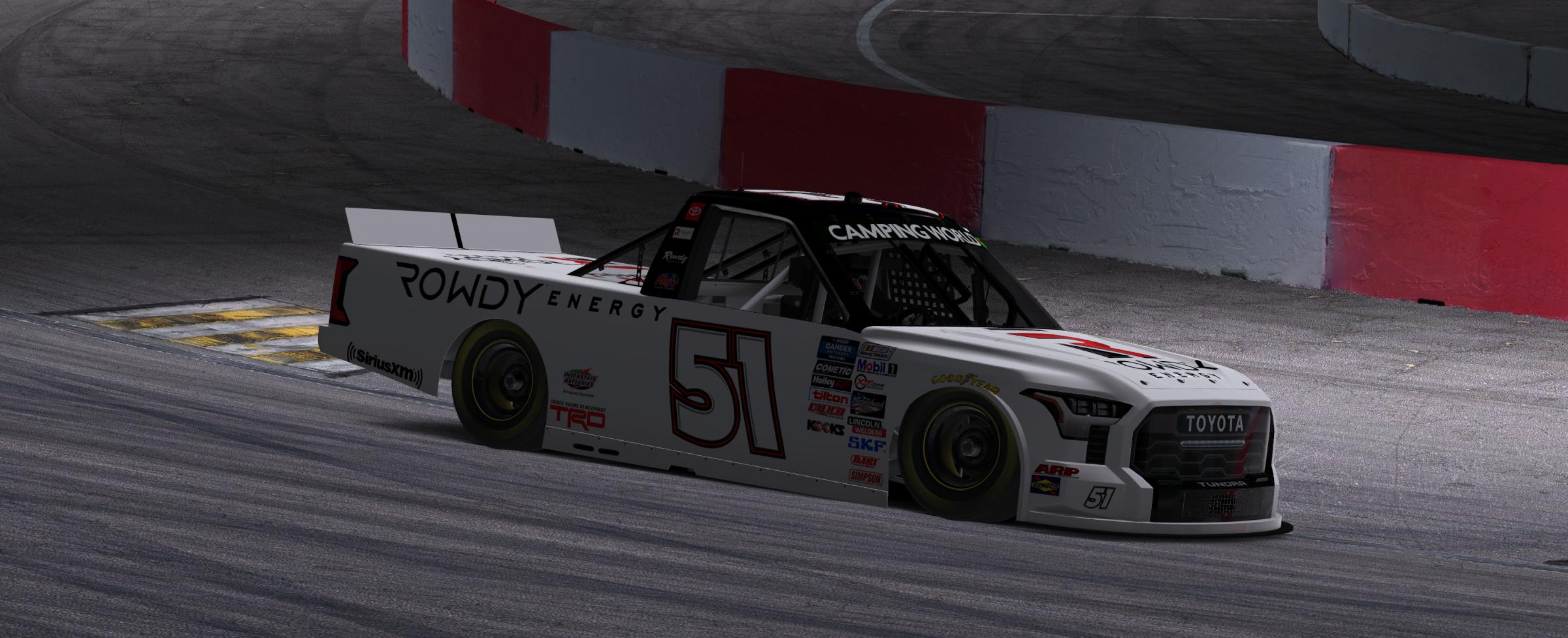 Preview of Kyle Busch 2022 Fictional Rowdy Energy Toyota Tundra TRD Pro  by Ricardo Bernal2