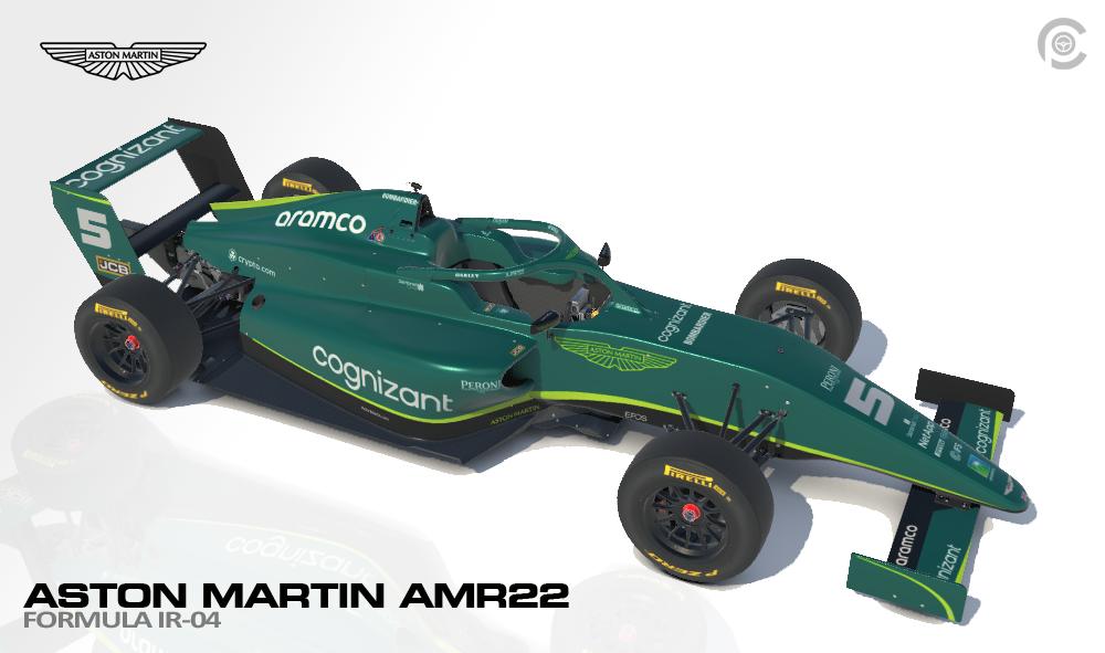 Preview of Aston Martin AMR22 F1 2022 Livery for IR-04 by Paul R Chaloner