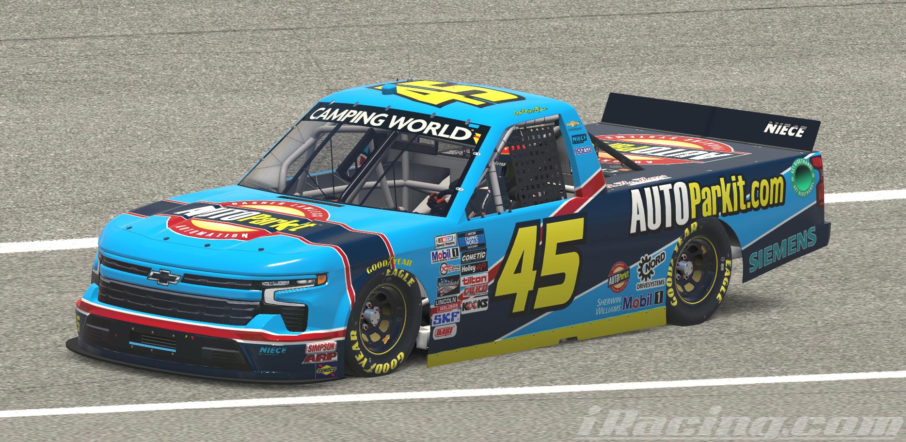 Preview of Lawless Alan 2022 Niece Motorsports Autoparkit Silverado Custom # by Steve J Cass