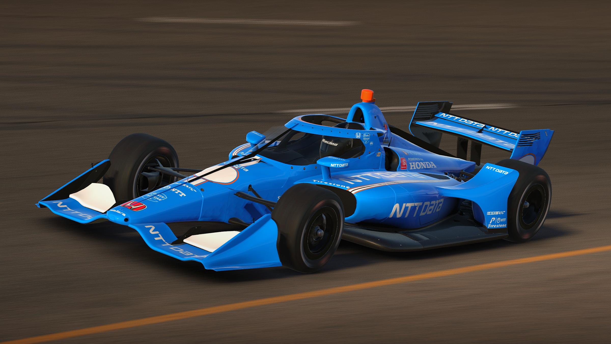 2022 Alex Palou NTT Data IndyCar by Jeff McKeand Trading Paints