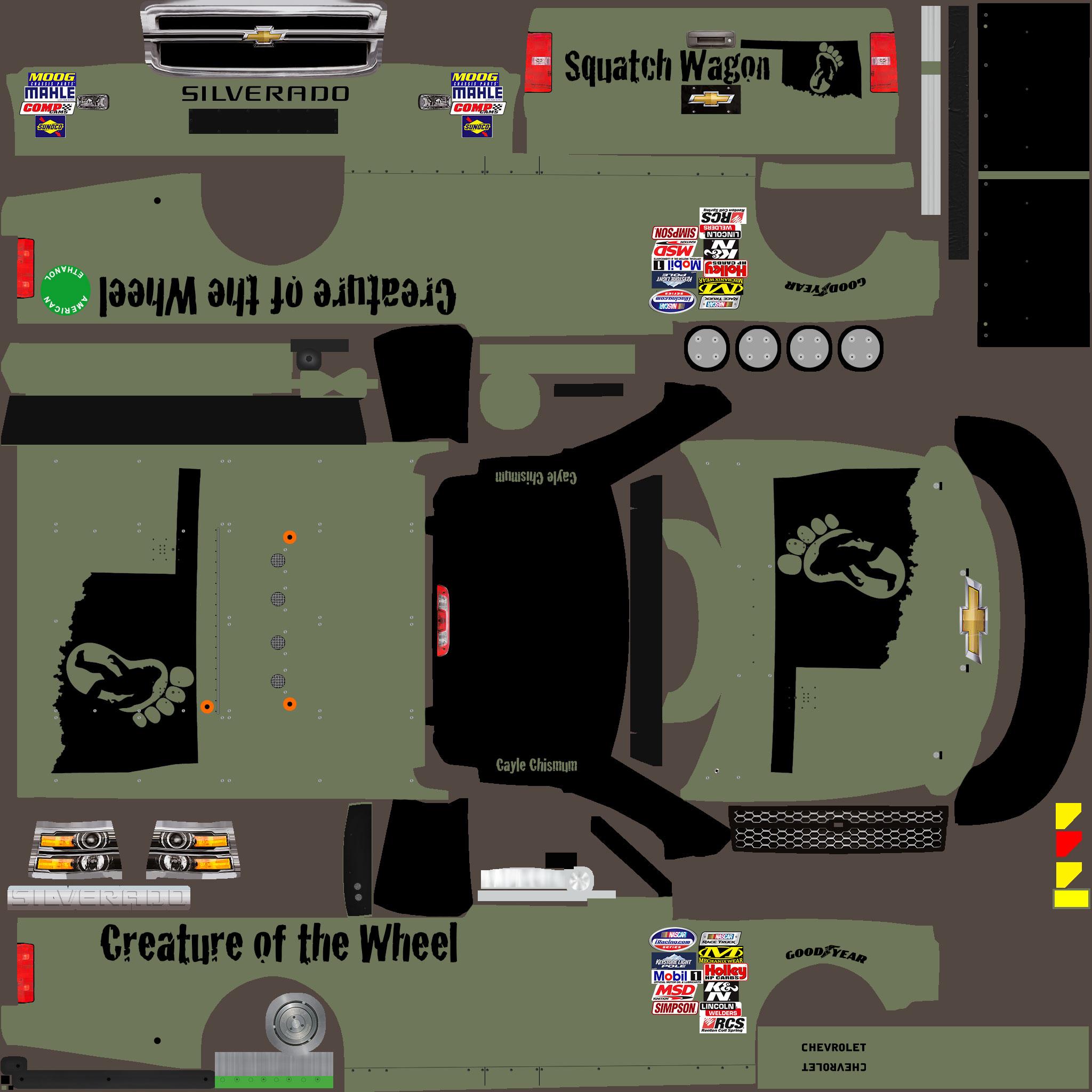 Preview of Cayles Squatch Wagon.tga by Jeremey L Alexander