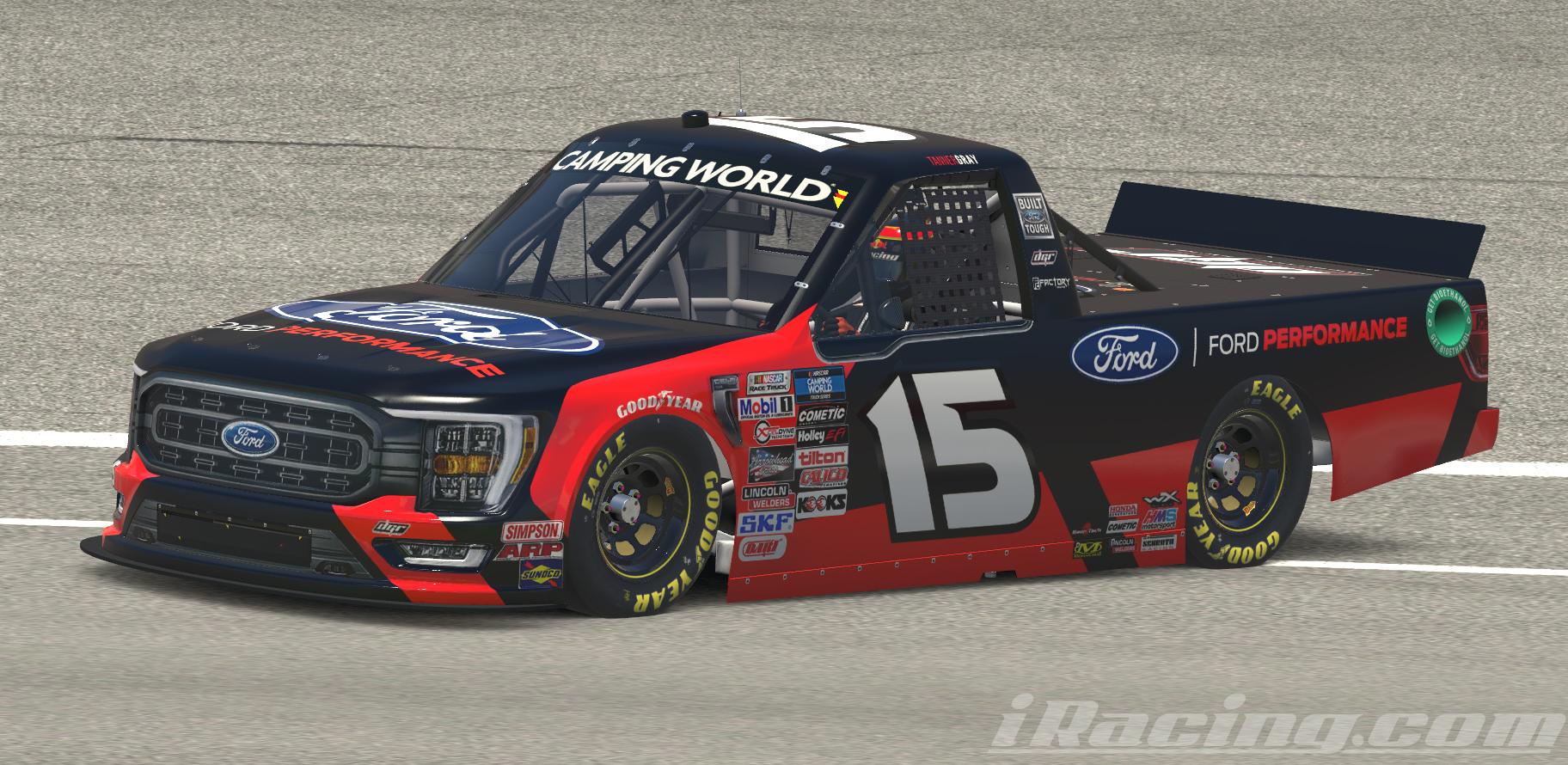 Tanner Gray 2022 DGR Ford Performance F150 Custom # by Steve J Cass ...