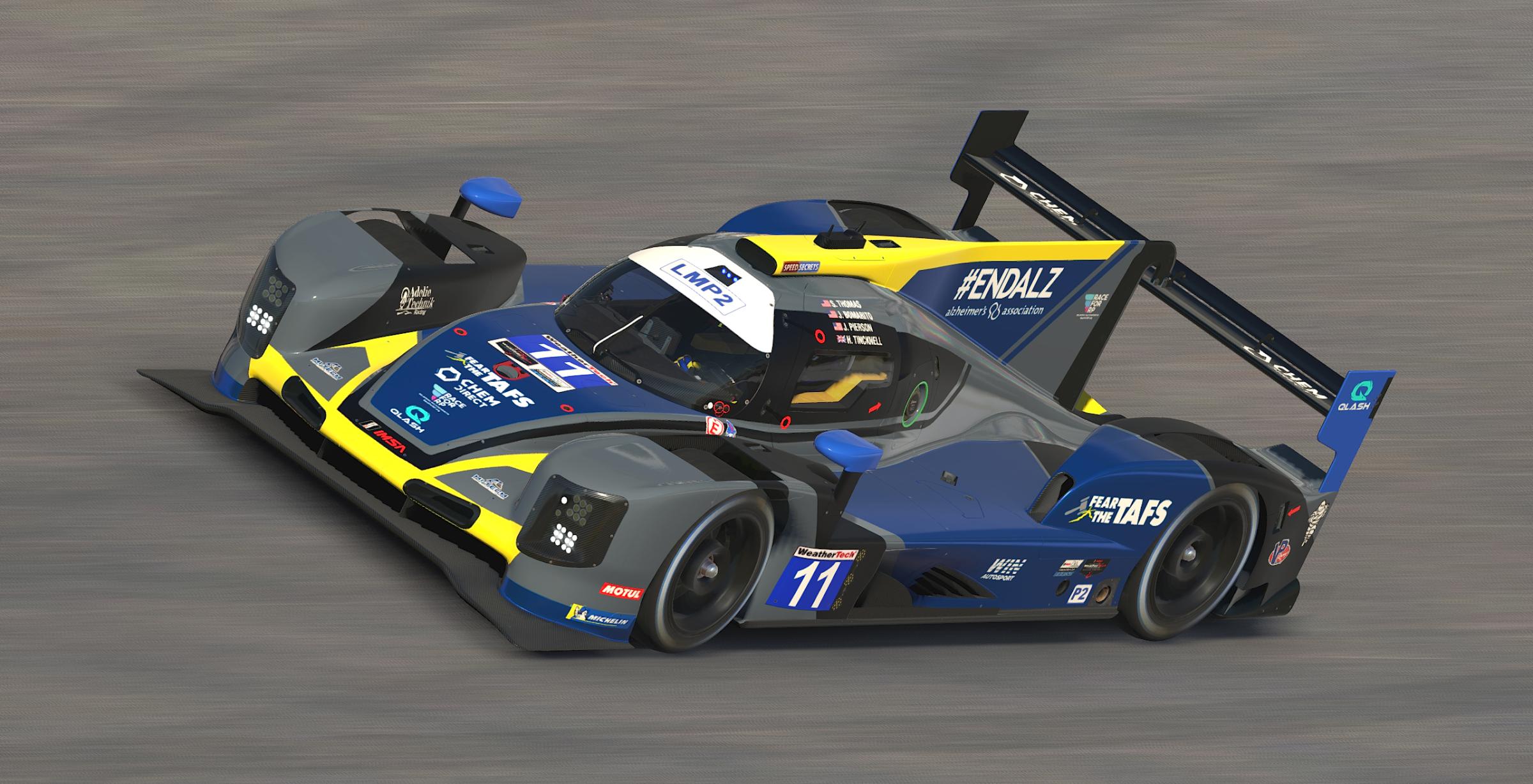 Preview of PR1 Mathiasen Motorsports #11 2022 IMSA LMP2 by Brendan Langlois