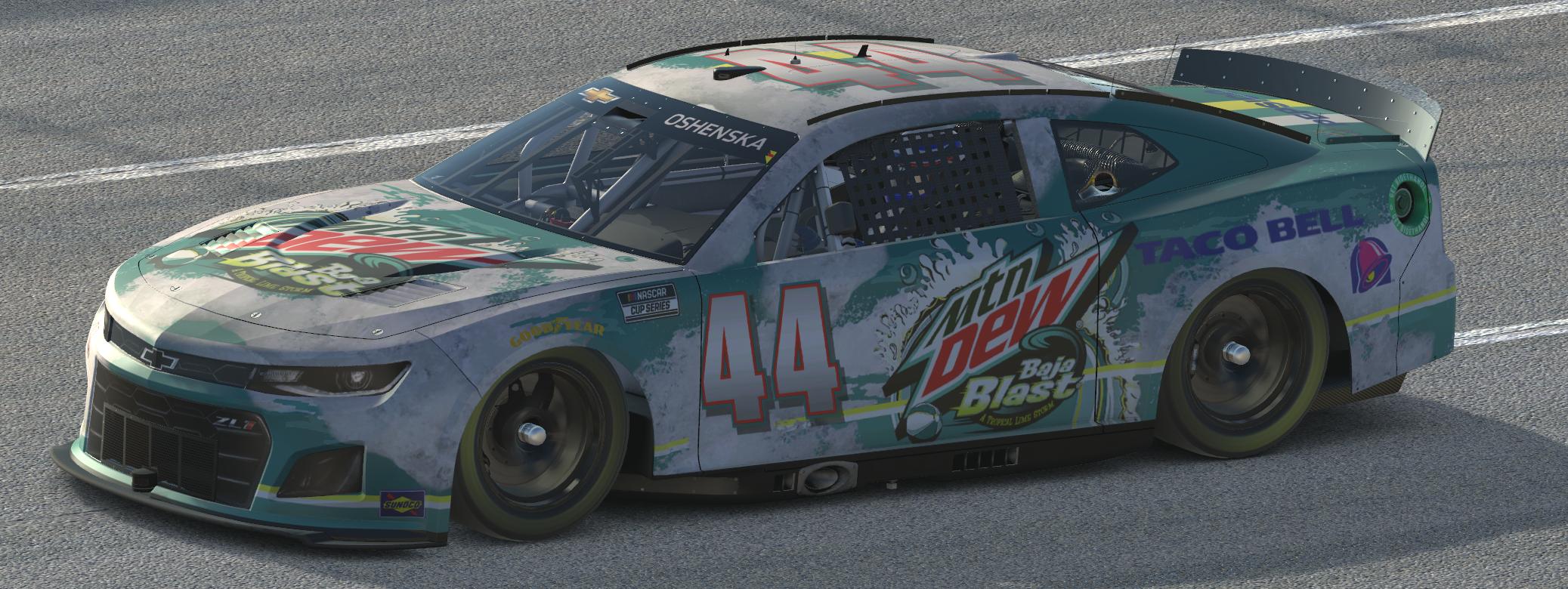 Preview of Chevrolet Camaro ZL1 Nextgen Mountain Dew Baja Blast by Brian J Oshenska