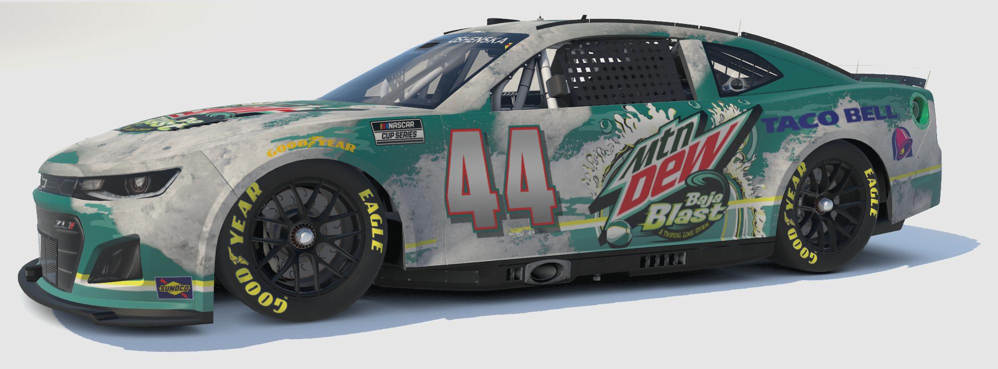 Preview of Chevrolet Camaro ZL1 Nextgen Mountain Dew Baja Blast by Brian J Oshenska