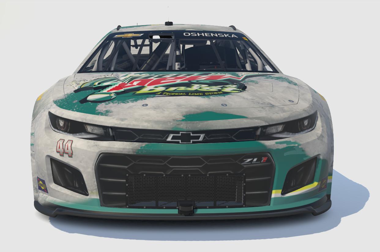 Preview of Chevrolet Camaro ZL1 Nextgen Mountain Dew Baja Blast by Brian J Oshenska