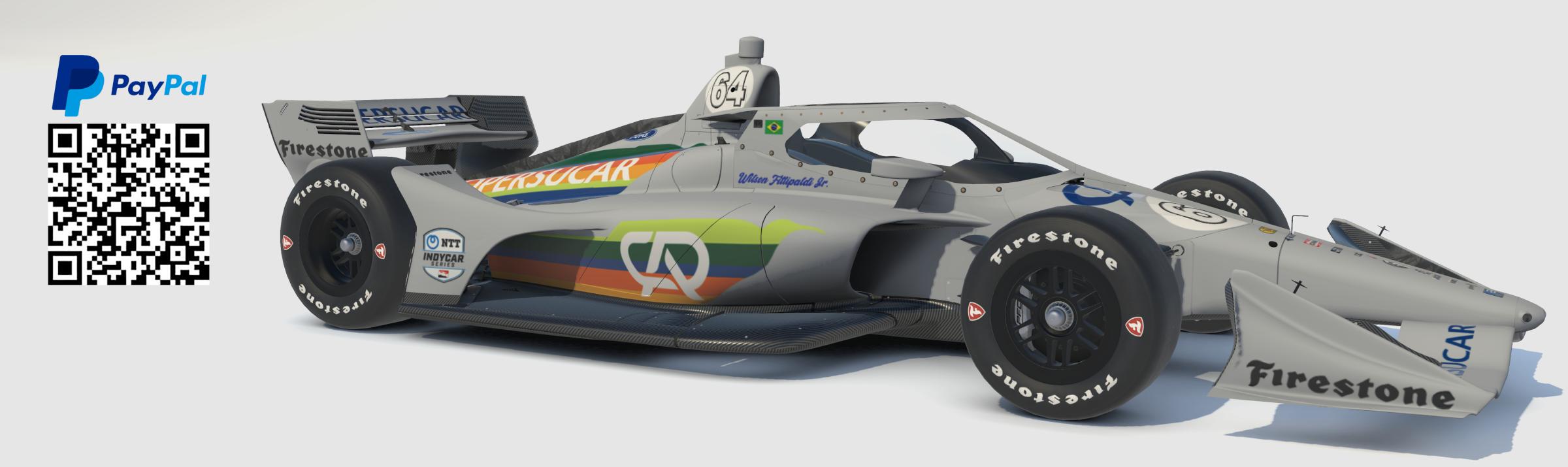 Preview of Copersucar Fittipaldi FD01 1974 | Dallara IR18 by Jozil de Lima e S.