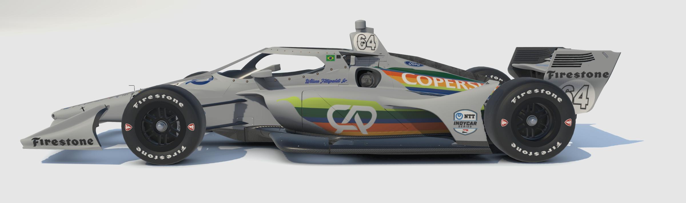 Preview of Copersucar Fittipaldi FD01 1974 | Dallara IR18 by Jozil de Lima e S.