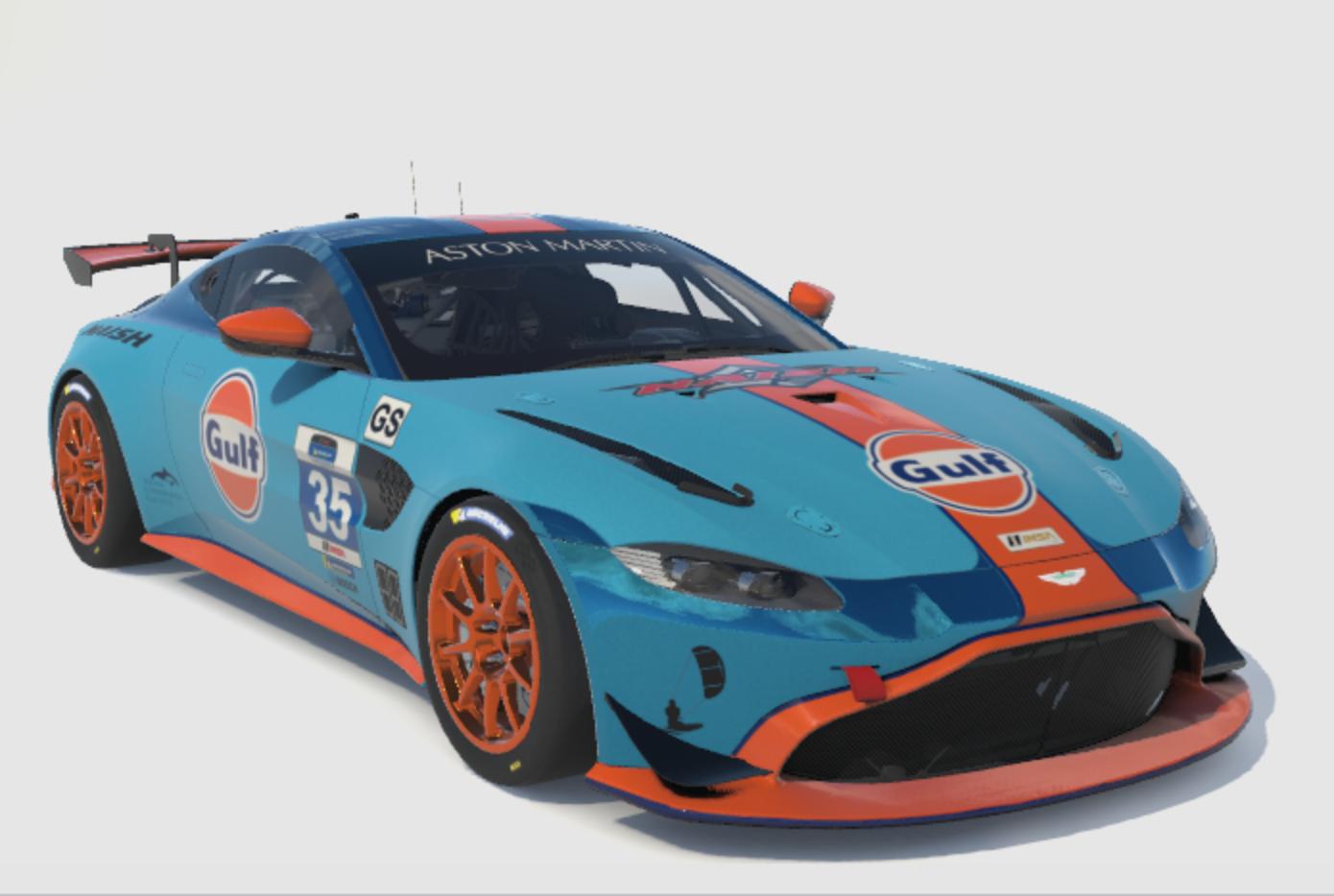 Preview of Aston Martin GT4 Gulf - Kitesurfing Sponsors by Mark K.