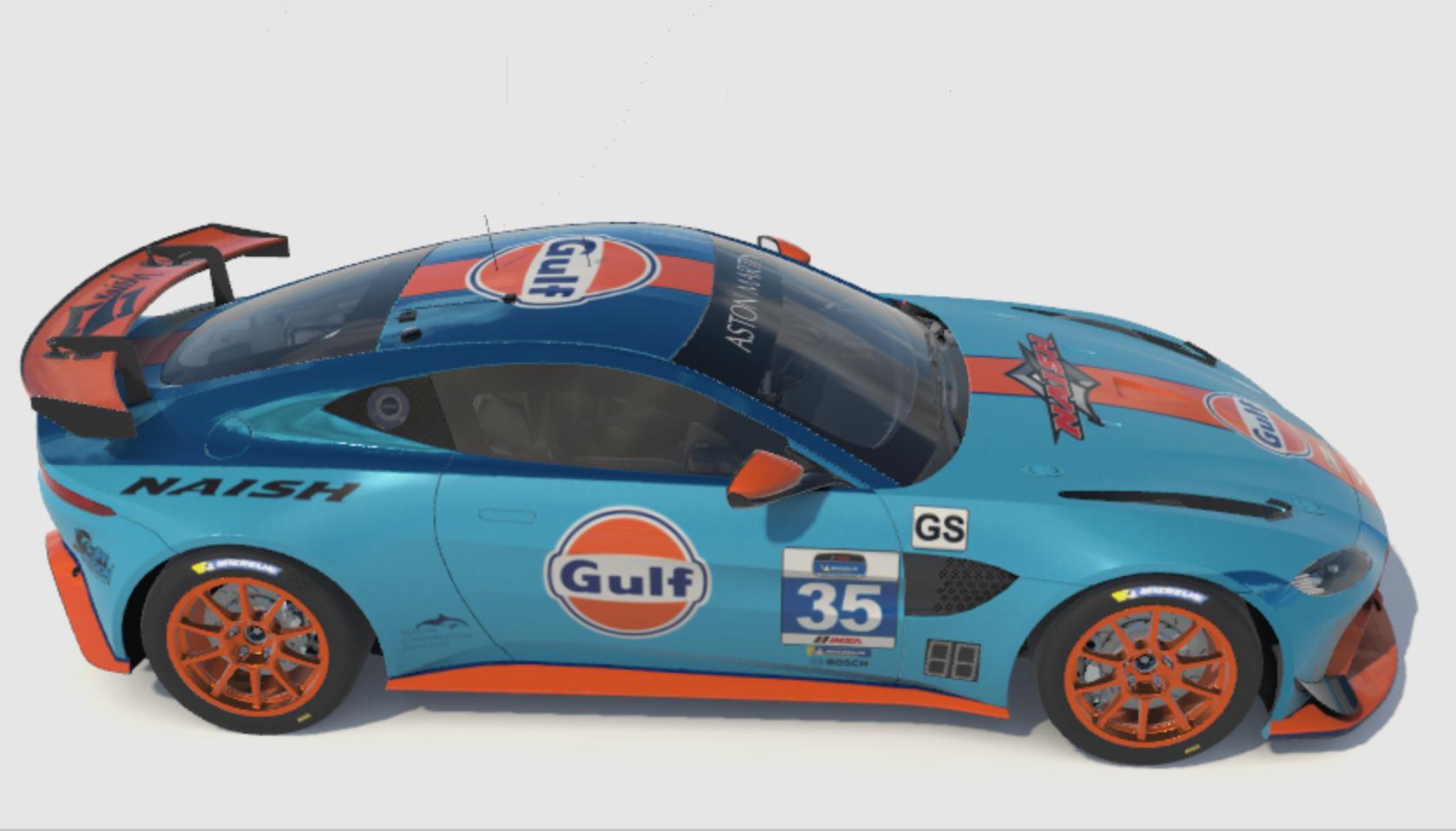 Preview of Aston Martin GT4 Gulf - Kitesurfing Sponsors by Mark K.