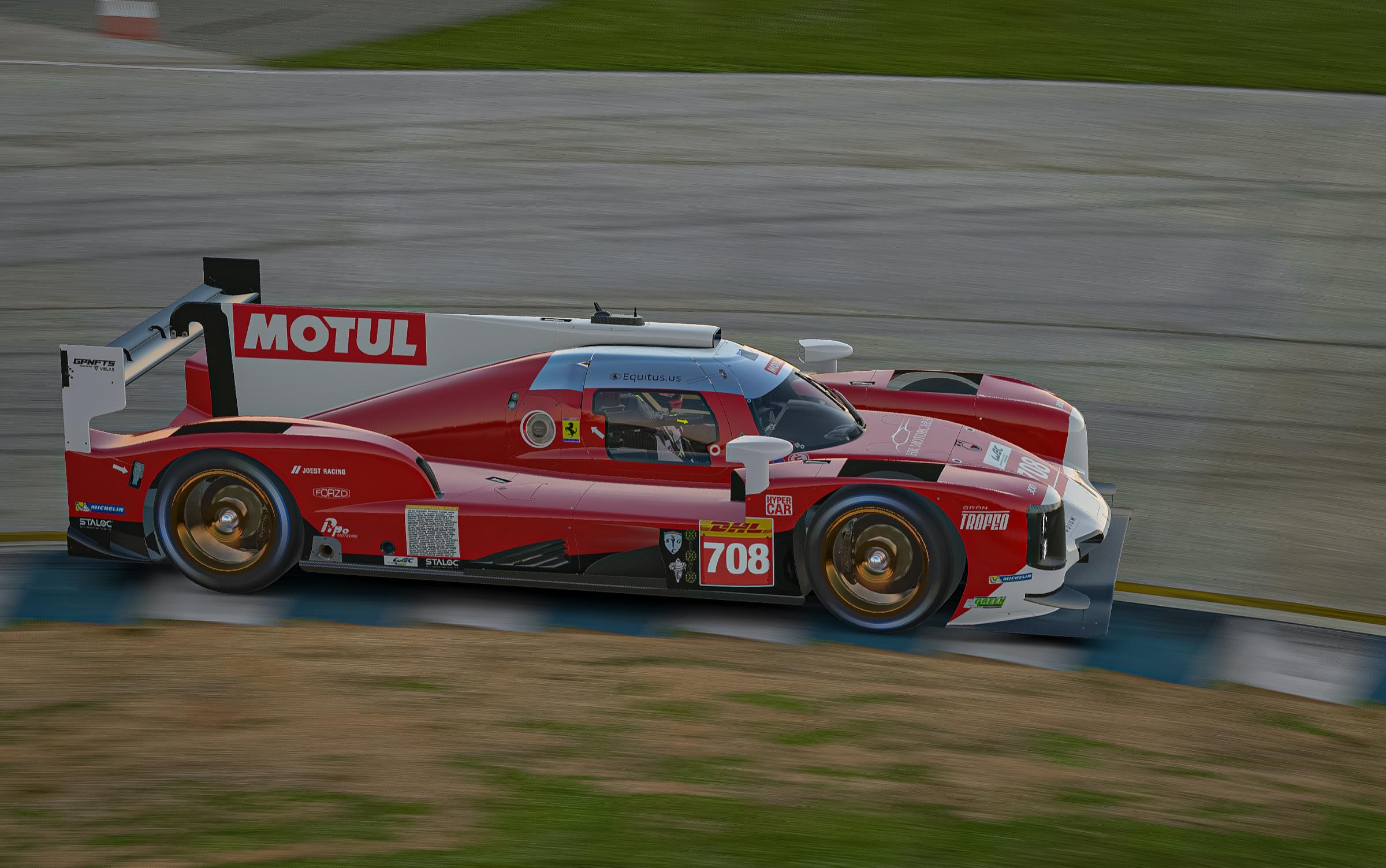 Preview of 2022 Glickenhaus SCG 007 LMH 2022 WEC Livery #708 by Nate Dean