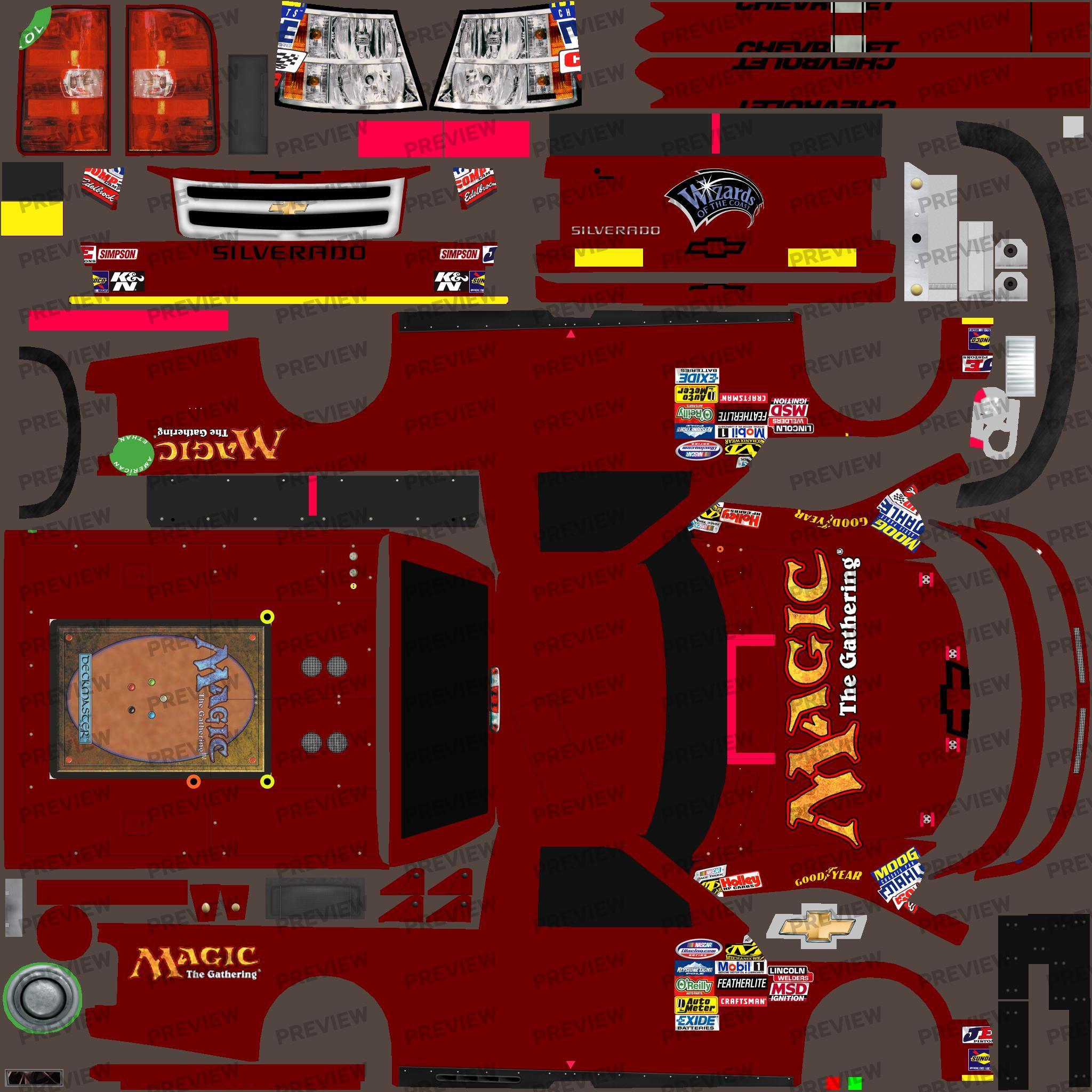Preview of Magic The Gathering Chevrolet Truck (2013) by Matthew F.