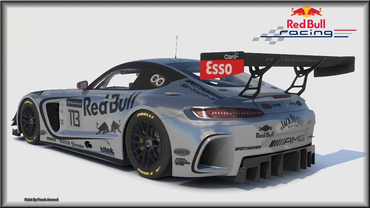 Preview of Red Bull Silver Mercedes AMG GT3 by Frank Amend