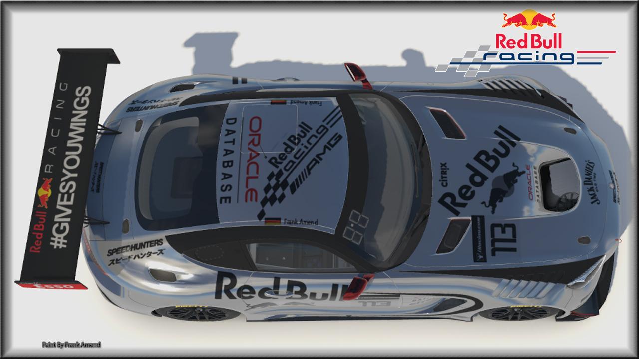 Preview of Red Bull Silver Mercedes AMG GT3 by Frank Amend