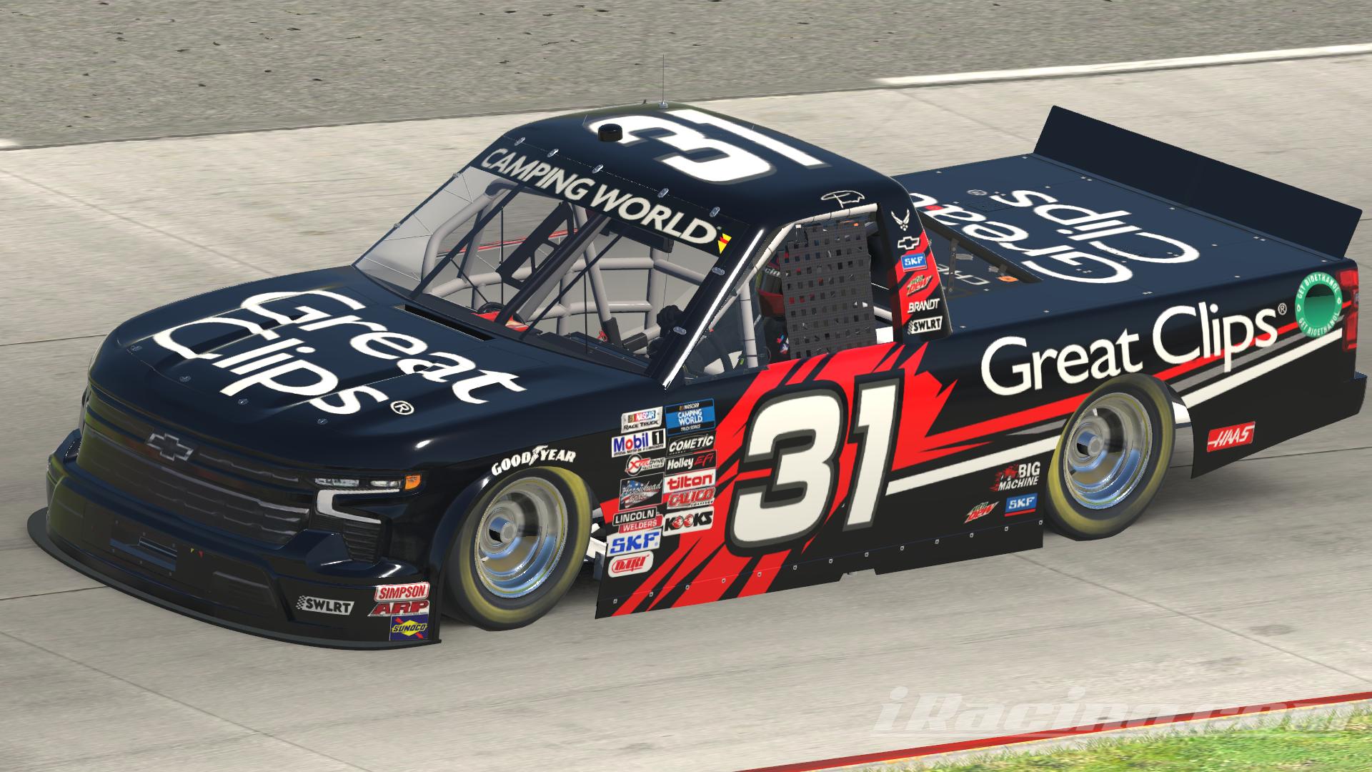 Great Clips Racing Fictional Great Clips by Douglas S Postai - Trading Paints