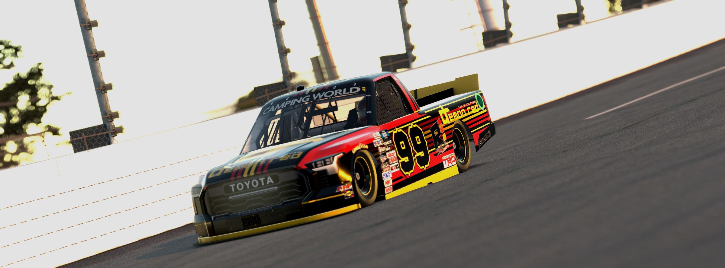 Preview of Demon Red Toyota Tundra TRD Pro by Kike Palacios