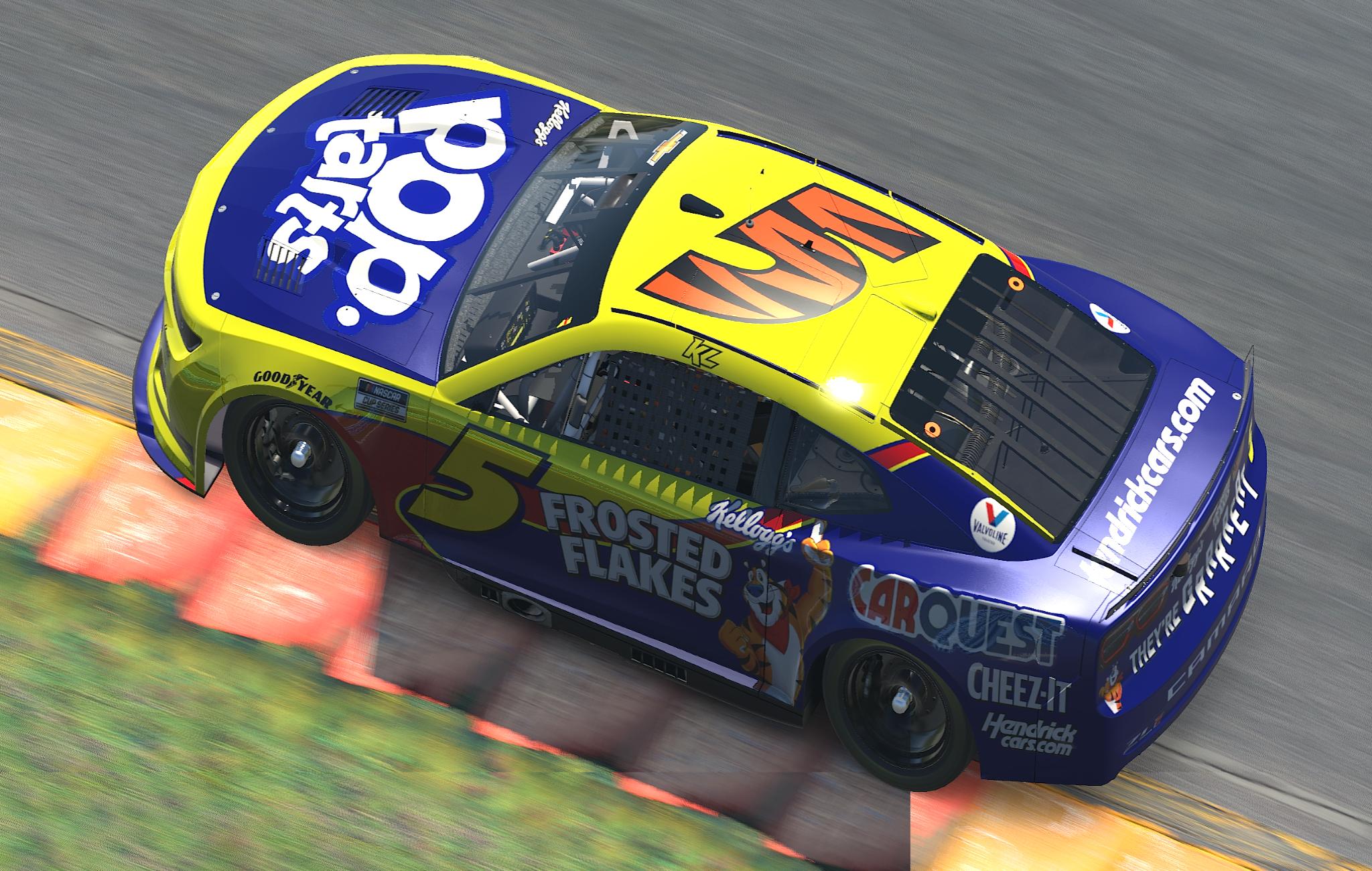 Kyle Larson 2023 Fictional Pop Tarts/Frosted Flakes by Jordan