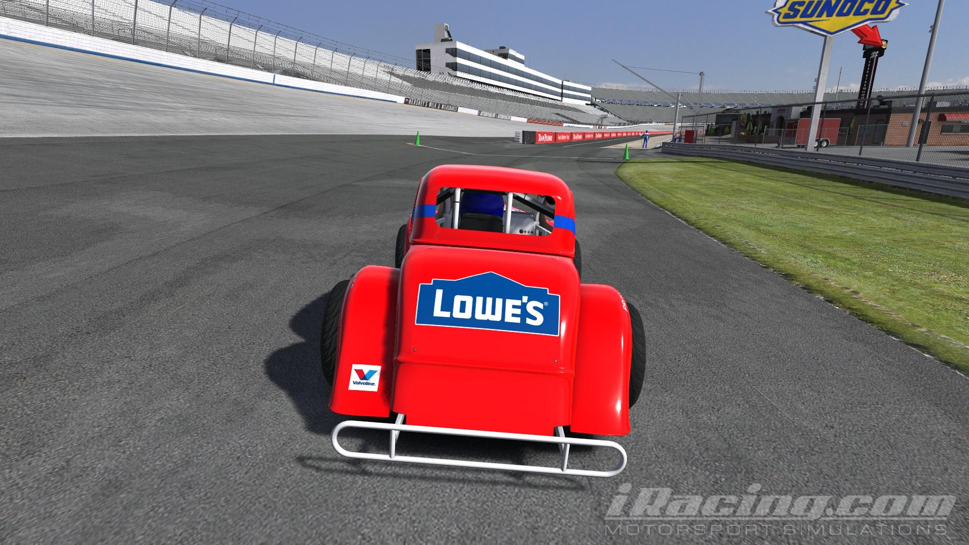 Lowes Red by Lonnie Schouster Trading Paints