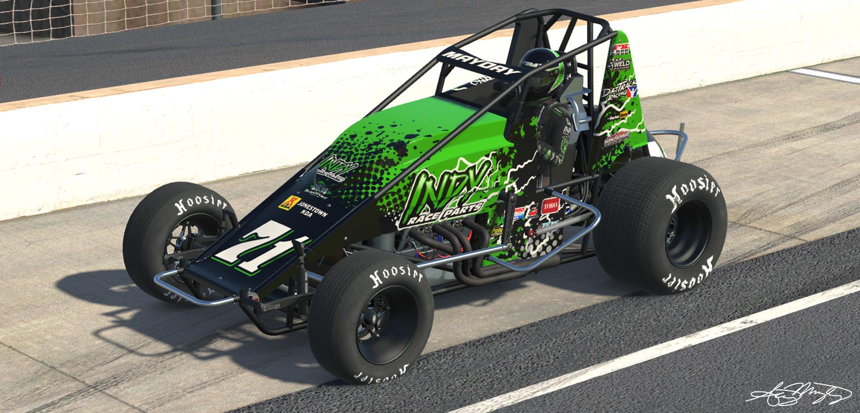 Preview of Indy Race Parts Wingless Sprint Car by Abigail von Exner