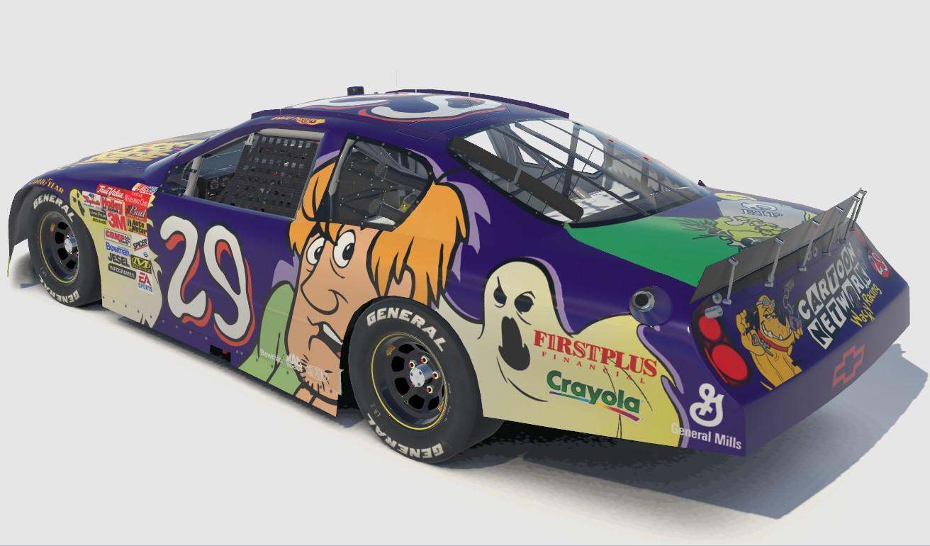 Preview of 1997 Robert Pressley Cartoon Network / Scooby Doo ARCA Monte Carlo NoNumber by Derek Gilray