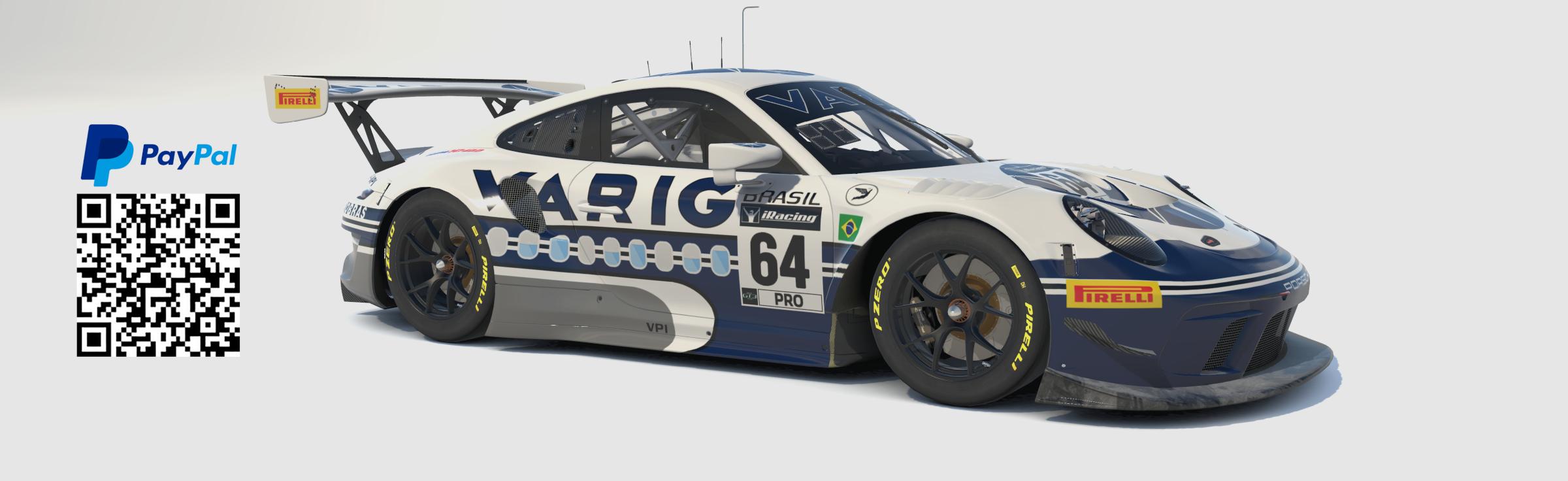 Preview of Varig 747-400 PP-VPI | Porsche 911 GT3 R by Jozil de Lima e S.