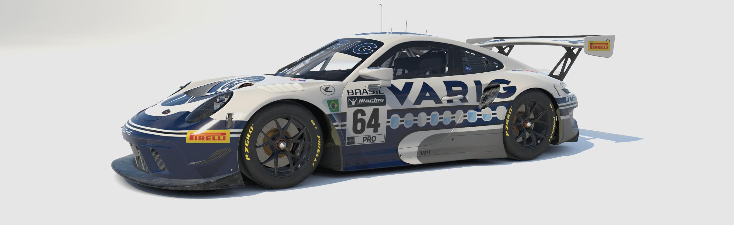 Preview of Varig 747-400 PP-VPI | Porsche 911 GT3 R by Jozil de Lima e S.