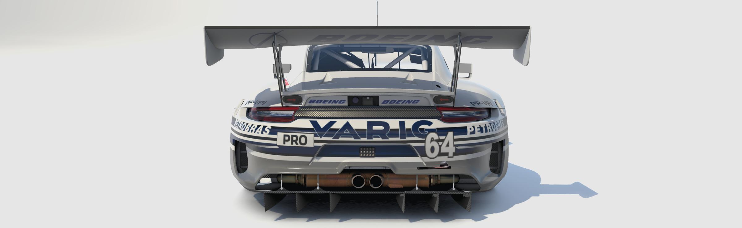 Preview of Varig 747-400 PP-VPI | Porsche 911 GT3 R by Jozil de Lima e S.