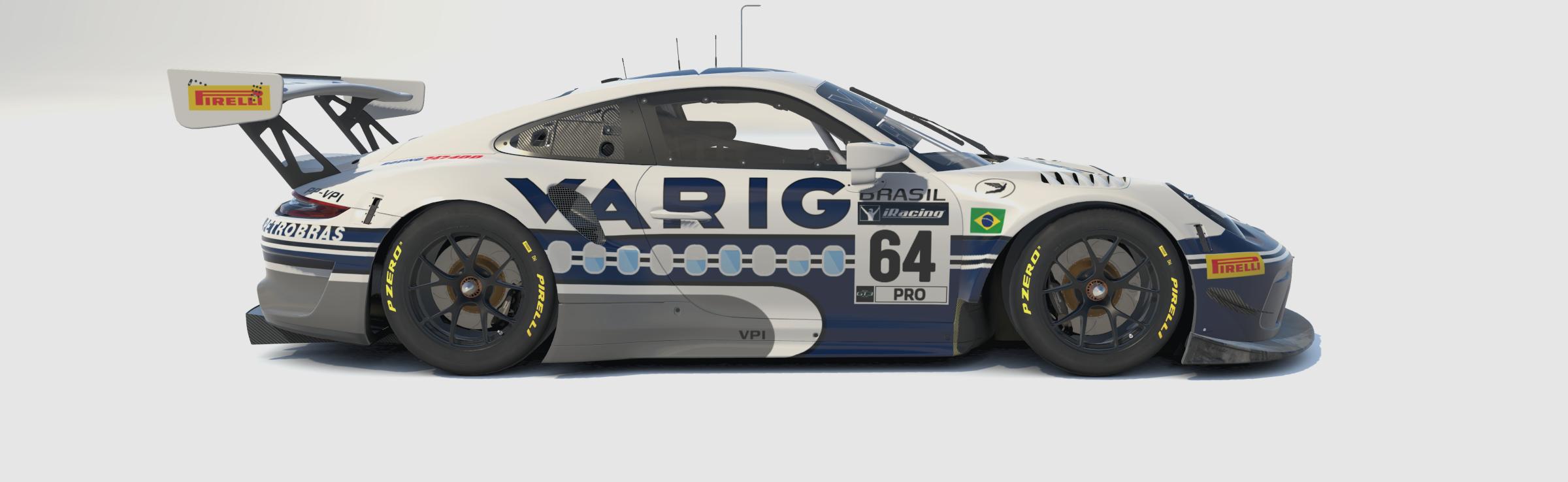 Preview of Varig 747-400 PP-VPI | Porsche 911 GT3 R by Jozil de Lima e S.