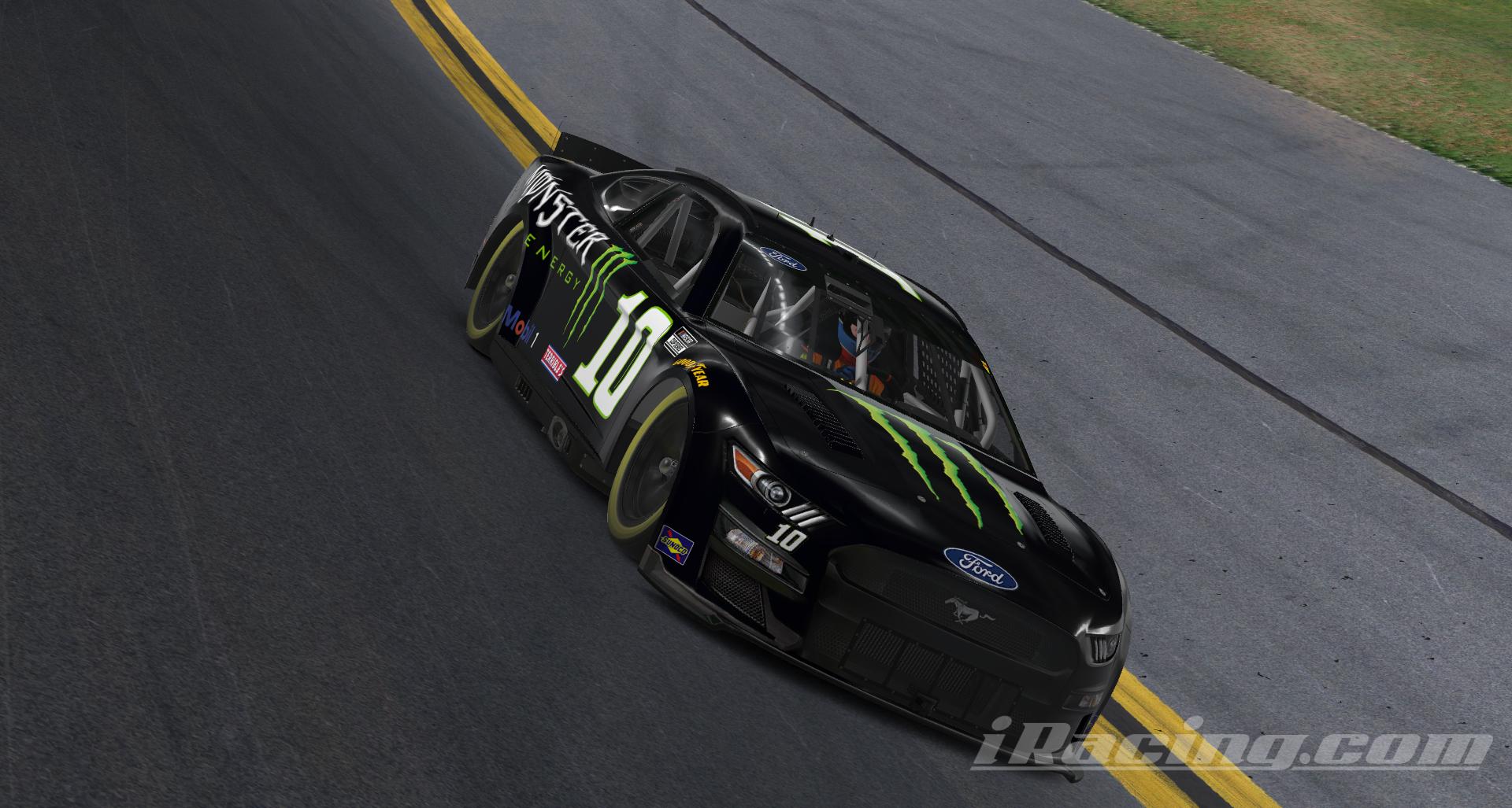 Preview of Riley Herbst 2023 Monster Energy Stewart Haas Concept With Number by Martin Roberg