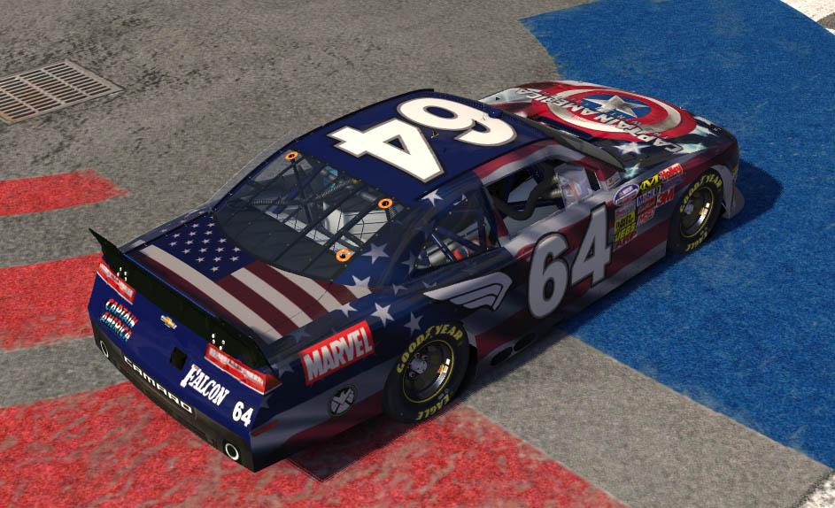 Preview of Chevrolet Camaro Class B Captain America: The Winter Soldier by Rodney Keller
