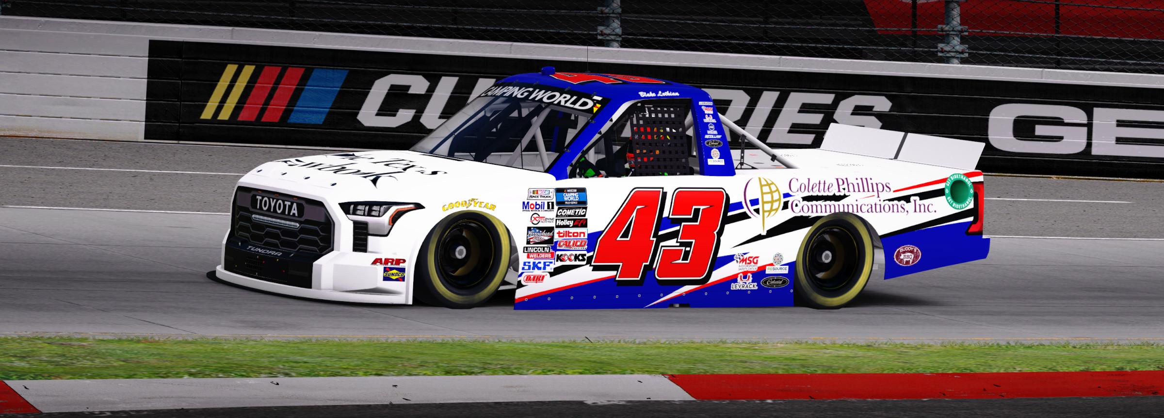 Preview of Blake Lothian 2022 Reaume Brothers Racing Truck Debut 2022 Toyota Tundra by Nicholas Doucette