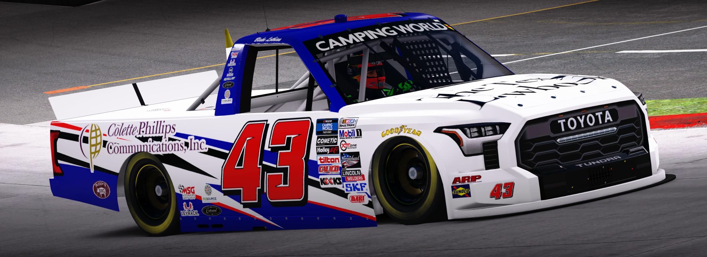 Preview of Blake Lothian 2022 Reaume Brothers Racing Truck Debut 2022 Toyota Tundra by Nicholas Doucette