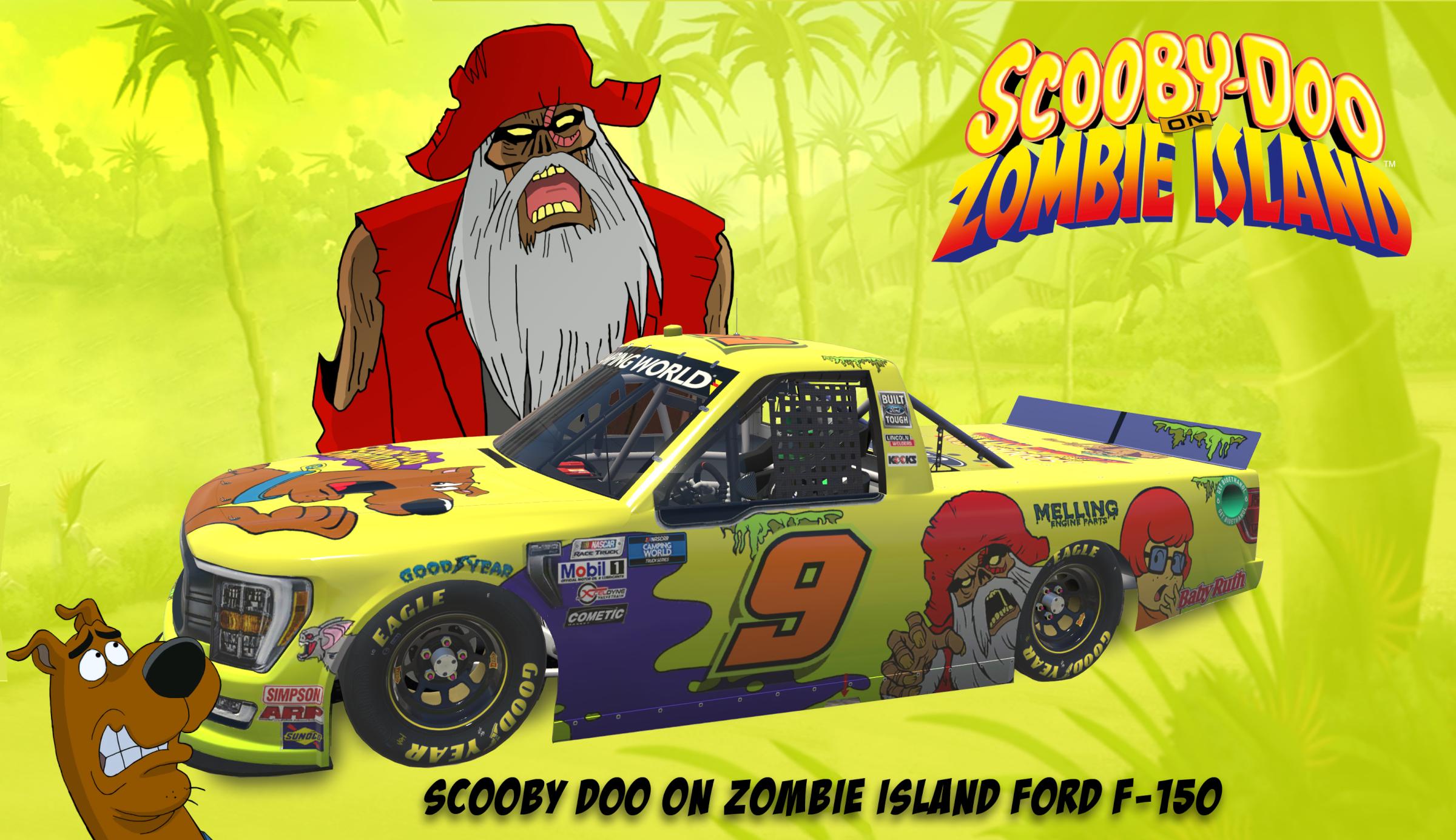 Preview of Cartoon Network 2022 Scooby Doo on Zombie Island Ford F-150 No Number by Steve J Cass