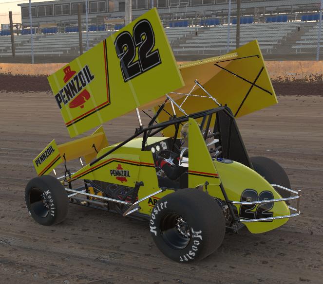 Preview of Jac Haudenschild Penzoil Car by B Jim Johnson