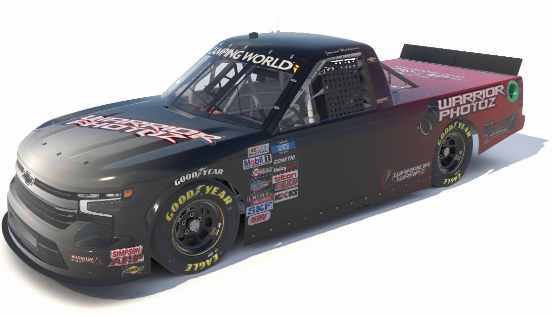Warrior Racing Warrior Racing Chevy Truck NO NUMBER by Jamison Middlemiss - Trading Paints