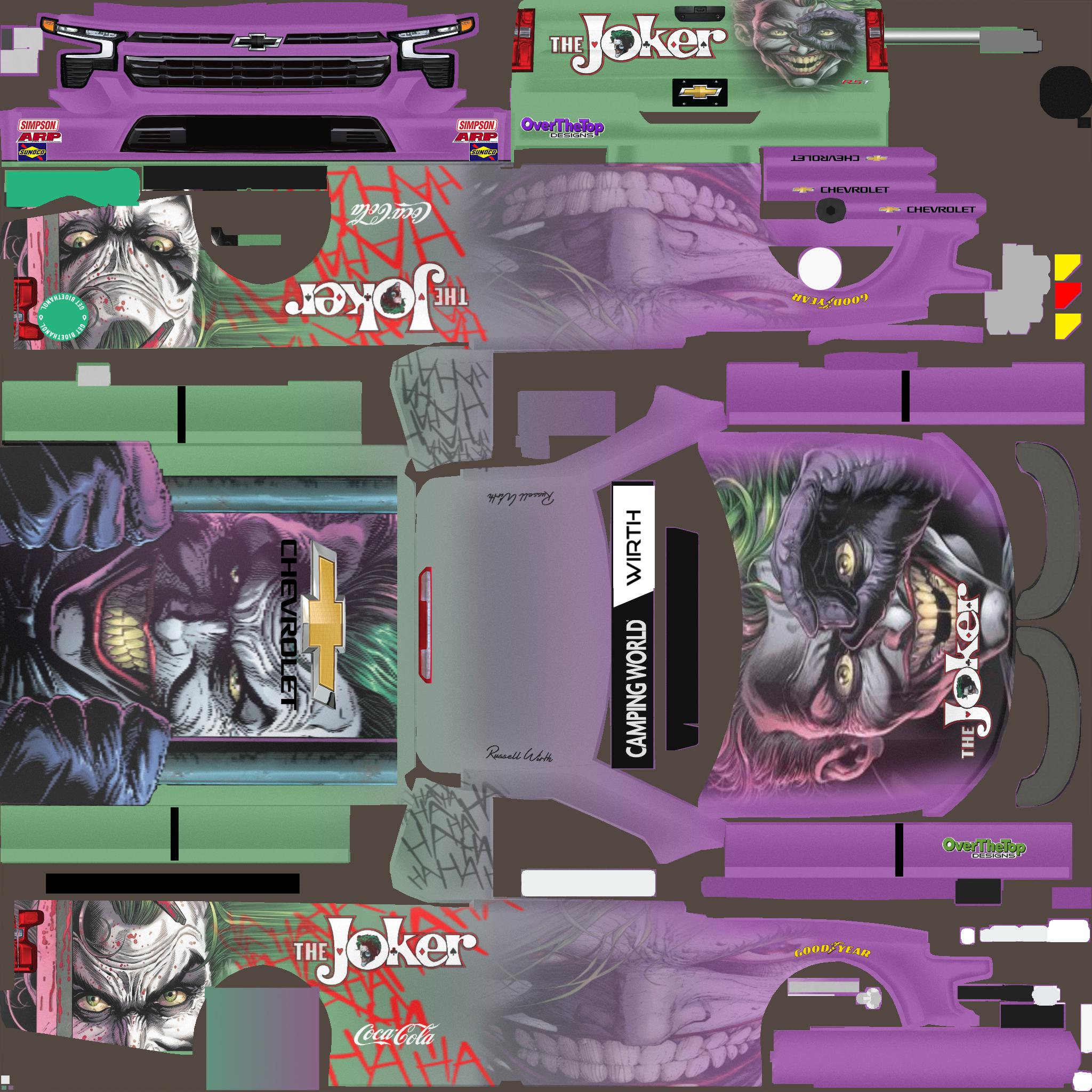 Preview of joker truck chevy by Russell Wirth