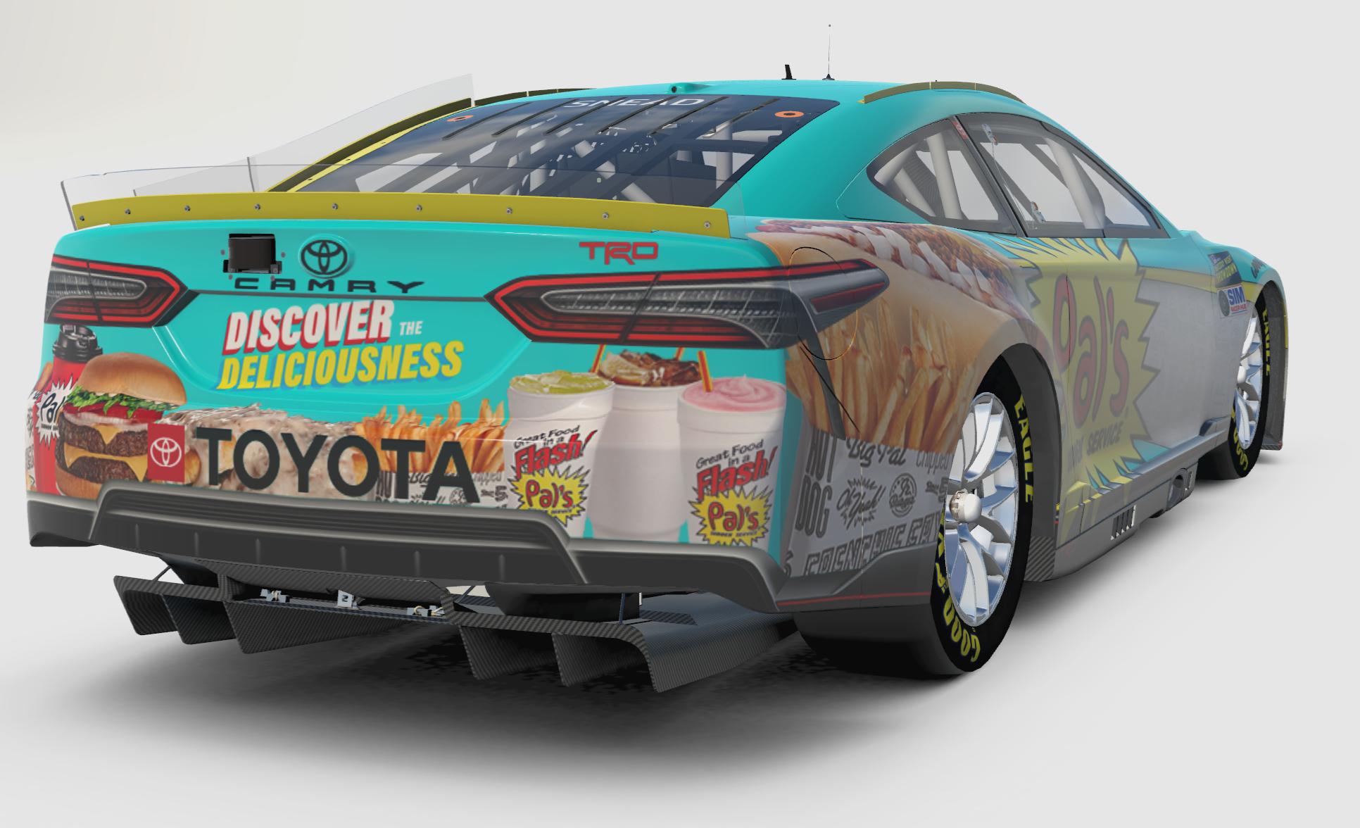 Preview of Pals Sudden Service Camry with Food - Sim Number by Clinton Snead