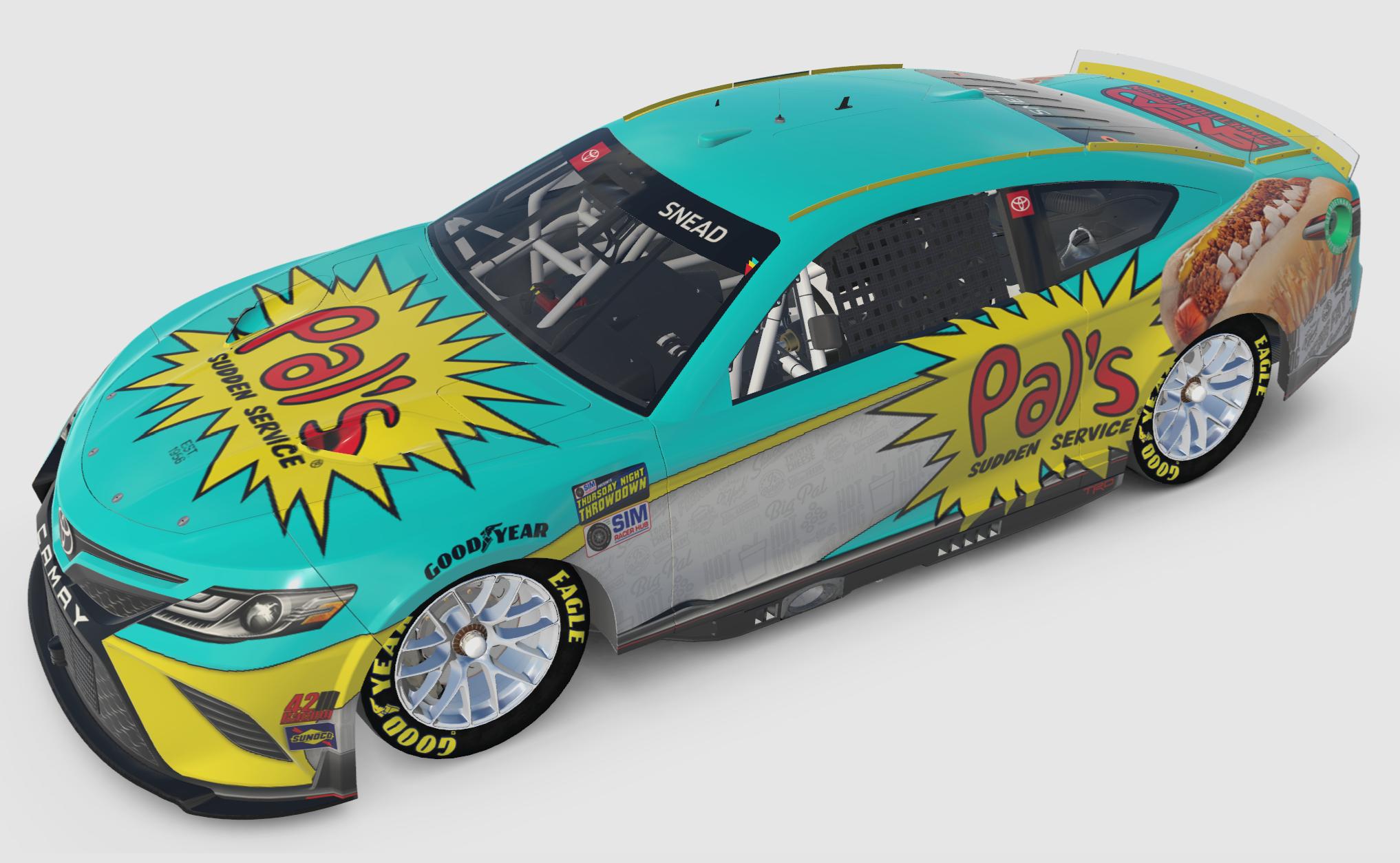 Preview of Pals Sudden Service Camry with Food - Sim Number by Clinton Snead