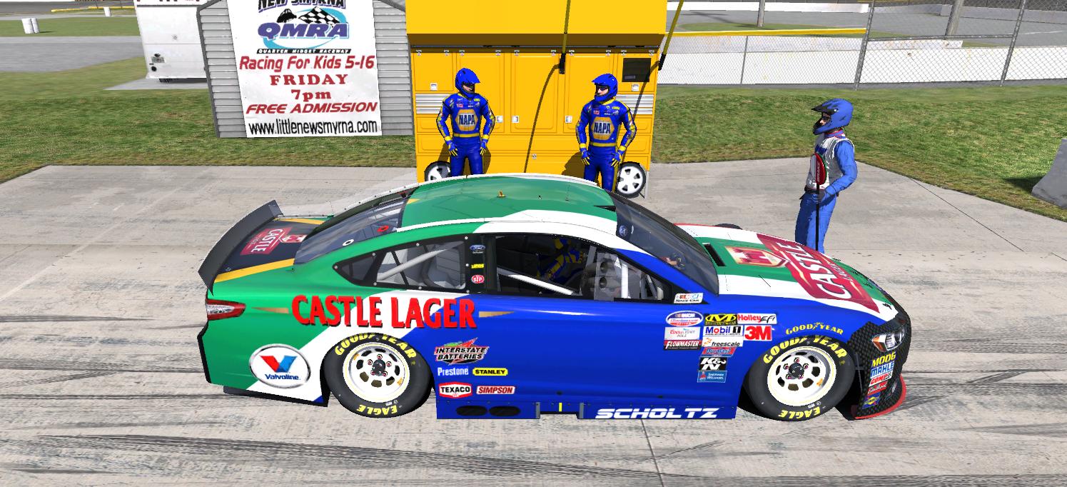 Preview of NASCAR Sprint Cup Ford Fusion Gen 6 "Castle Lauger" Request by Doug Turner