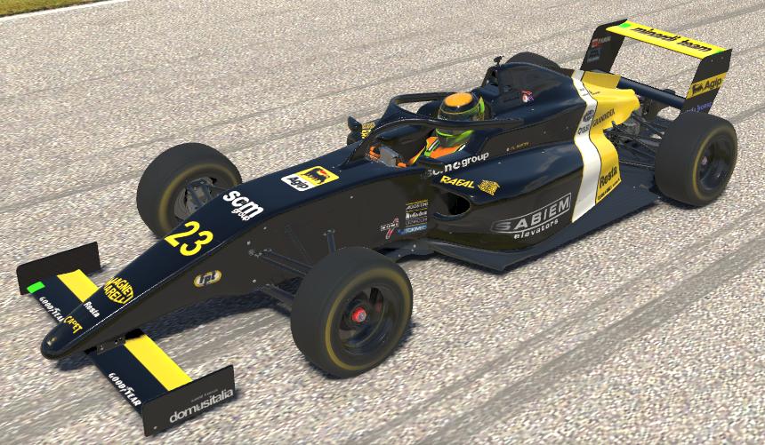M191 1991 Minardi M191 custom number Pierluigi Martini by Matthew Ponto ...