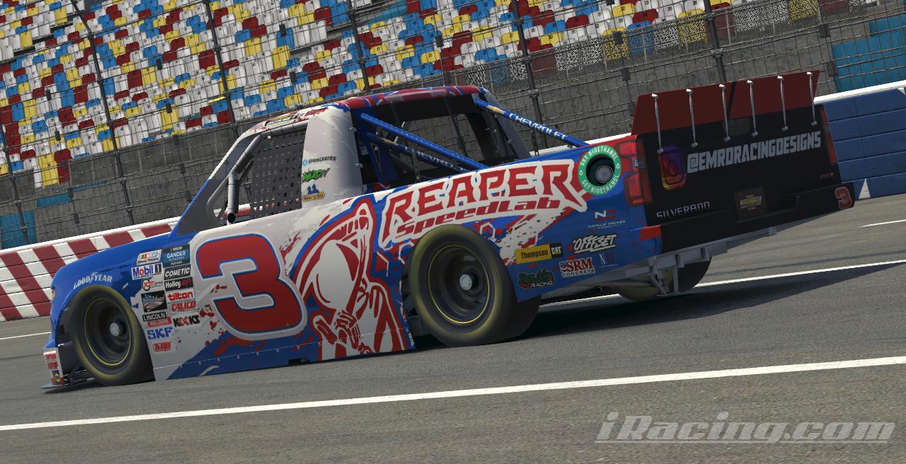 Preview of Tommy Gossett #3 TGR/Reaper SpeedLab W/ Spec Map by Rob Evans