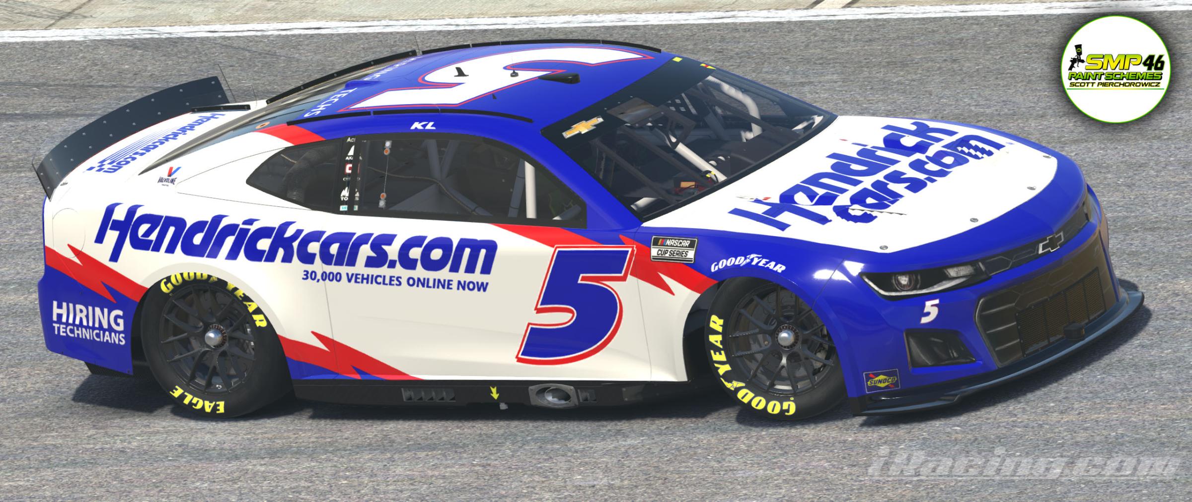 Ricky Hendrick Car Number